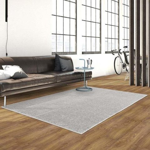 Tapete para Sala Relex N Prata 1,50x2,00M - Kriar Tapetes