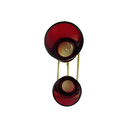 Ver imagem 5 de Candelabro Decorativo Natalino com 2 Velas - 17x23,5x8cm Prime Home Decor