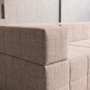 Ver imagem 4 de Sofá Modular Euro com Puff Bom Pastor Linho Cinza