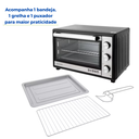 Ver imagem 3 de Forno de Bancada Elétrico Forninho 46l Grande Black&decker