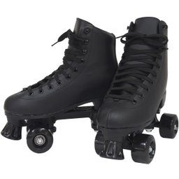Patins Clássico Tradicional Quad 4 Rodas Roller de Rua Infantil Preto Importway BW-020-PT - 29 - 2