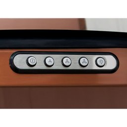 Coifa Fogatti Parede Vidro Curvo Duto Slim 80 Cm - 2