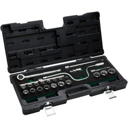 Jogo de Soquete Estriado e Acessórios 1/2" Belzer 204400br 25 Peças 204400BJ - 1