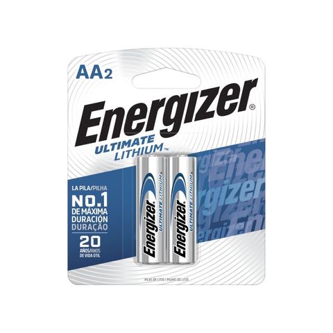 Pilha Ult. Aa2 Cart 2 Energizer