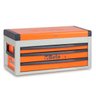 Caixa para Ferramentas Beta 3 Gavetas e 1 Baú - Laranja C22S 022000501 - 1