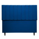 Ver imagem 4 de Cabeceira Cama Casal Veludo Premium