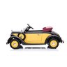 Mini Horch 930 V Amarelo Carro Elétrico Infantil A Bateria Para Crianças Motorizado Meninos Meninas - 5