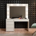 Ver imagem 5 de Camarim Berlim 5 Gavetas com Espelho Mavaular:off White