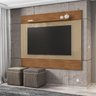 Painel TV 50 Pol E Rack 135cm com Adega 088166X011077 Champagne Cedro DCASA - 8