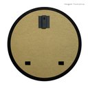 Ver imagem 7 de Espelho Decorativo Madrid Corino 90cm Redondo Preto