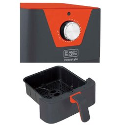 Mini Fritadeira Elétrica Airfryer Blackdecker Afm2 1,5 Litro - 3