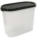 Ver imagem 2 de Modular Oval 1,7 Litros Tampa Preta Tupperware