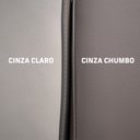 Ver imagem 3 de Cadeira Ergonômica Impermeável Escritório Fixa Palito Cor:cinza Chumbo