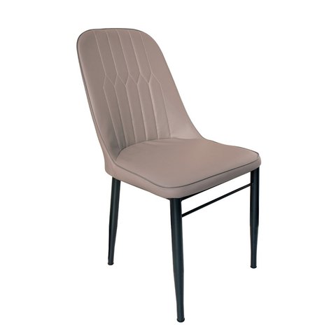 Cadeira Ergonômica Impermeável Escritório Fixa Palito Cor:cinza Chumbo