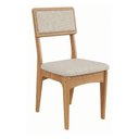 Ver imagem 6 de Mesa Jantar 1,40m x 0,90m com 4 Cadeiras Estofadas Encosto Estofado 100% MDF Dalla Costa Cor:Off