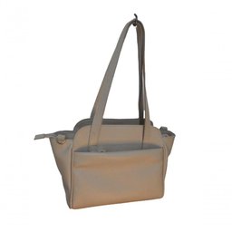 Bolsa Média Purse Couro Zup Cor Marfim - 4