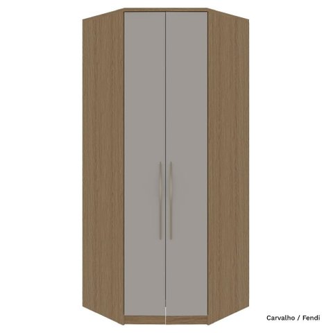 Guarda Roupa Modulado 02 Portas 245cm 02 Gavetas Canto Closet Setiba