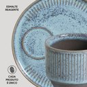Ver imagem 3 de Xícara de Chá Empilhável 230ml com Pires Linhas Breeze Porto Brasil Café Mesa Posta