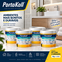 Ver imagem 5 de Kit 4 Rejunte Multiuso Epóxi Branco Porto Koll 1kg