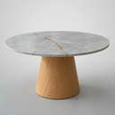 Ver imagem 4 de Mesa de Jantar Redonda 150cm em MDF Pietra Bronze