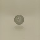 Ver imagem 3 de Vaso Decorativo de Vidro Cinza 10x10x10cm Enfeite Sala Mesa Estante Aparador