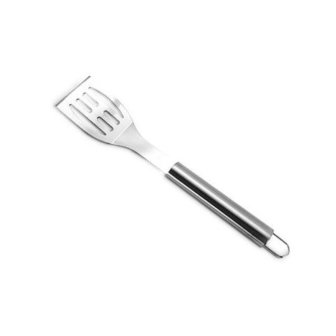 Espátula Longa Vazada para Churrasco em Inox 42.5cm - Mimo Style - Ah20296