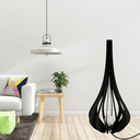 Ver imagem 3 de Luminária de Chão MDF IBIZA:Preto/60x30cm