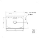 Ver imagem 5 de Cuba para Pia de Cozinha Inox Gourmet Tramontina