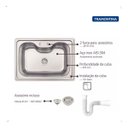 Ver imagem 2 de Cuba para Pia de Cozinha Inox Gourmet Tramontina