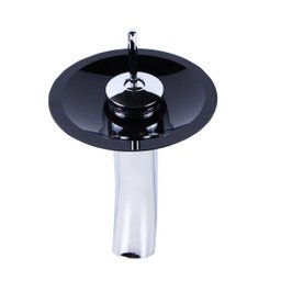 Torneira Misturador Monocomando Vitorelli Cascata Alta Preta - 2