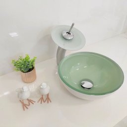 Torneira Misturador Monocomando Vitorelli Cascata Alta Branca - 4
