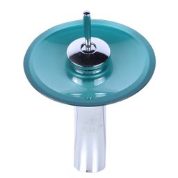 Torneira Misturador Monocomando Vitorelli Cascata Alta Verde Mar - 2