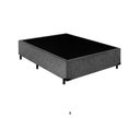 Ver imagem 1 de Base Box Solteiro Santo Box Suede Cinza 40x88x188