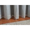 Cortina Gaze De Linho Forro Blackout 9,00x2,70m Sala E Quarto Cinza - 6