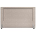 Ver imagem 4 de Cabeceira Cama Box Casal King 195 cm P05 Berlim Linho Cru - Lyam Decor