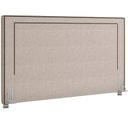 Ver imagem 2 de Cabeceira Cama Box Casal King 195 cm P05 Berlim Linho Cru - Lyam Decor