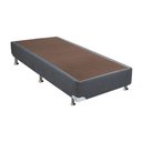 Ver imagem 1 de Cama Box Base Solteiro Universal Suede Gray (78x188x20) - Ortobom