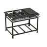 Fogão Industrial 4 Bocas 30x30 Sem Forno e Chapa Economy Cristalaço - 1