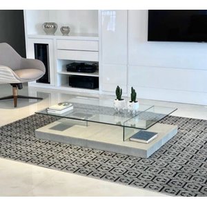 Tapete para sala de estar, & escritório de Feltro de  Luxo Atlanta cinza 2,00x1,50cm