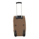 Ver imagem 5 de Cópia - Mala Viagem Sacola Santino Dubai Sls3 Rodinhas Cadeado Média Sls3 Dubai Marrom