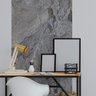 Papel de Parede Painel 3d Mármore Carrara Cinza 1m - 2
