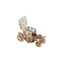 Ver imagem 3 de Porta Joias de Zamac Carriage 11,5cmx4,5cmx6cm Rojemac