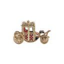 Ver imagem 2 de Porta Joias de Zamac Carriage 11,5cmx4,5cmx6cm Rojemac
