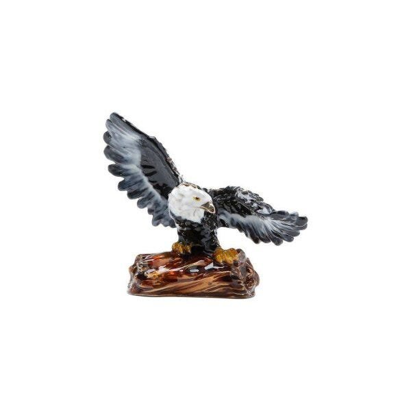 Porta Joias de Zamac Eagle 12cmx4cmx9cm Rojemac - 1