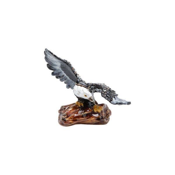 Porta Joias de Zamac Eagle 12cmx4cmx9cm Rojemac - 2