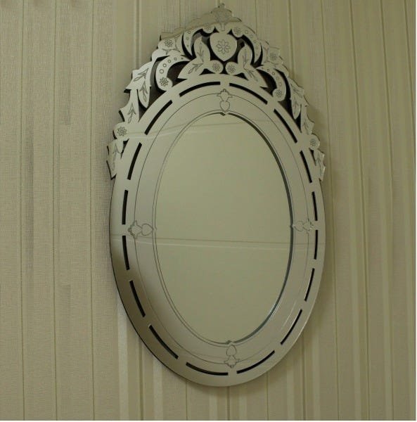 Quadro Espelho Veneziano Decorativo Sala Quarto 60x40- 38.84 - 5