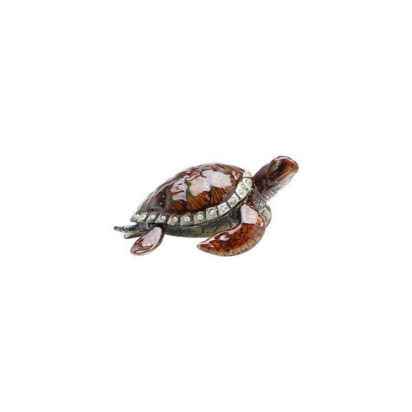 Porta Joias de Zamac Turtle 8cmx5,5cmx3,5cm Rojemac - 2