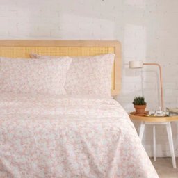 Jogo de Cama Lençol Casal 100% Algodão 180 fios Valenca Artex - 1 Jogo de Cama Lençol Casal 100% Algodão 180 fios Valenca Artex - 1