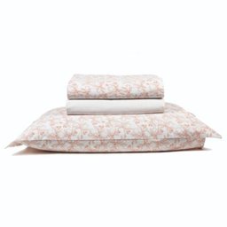 Jogo de Cama Lençol Casal 100% Algodão 180 fios Valenca Artex - 2 Jogo de Cama Lençol Casal 100% Algodão 180 fios Valenca Artex - 2