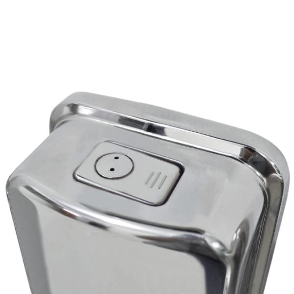 Dispenser Líquido Porta Sabonete Inox 500 Ml Saboneteira para Sabonete e Álcool em Gel - 3